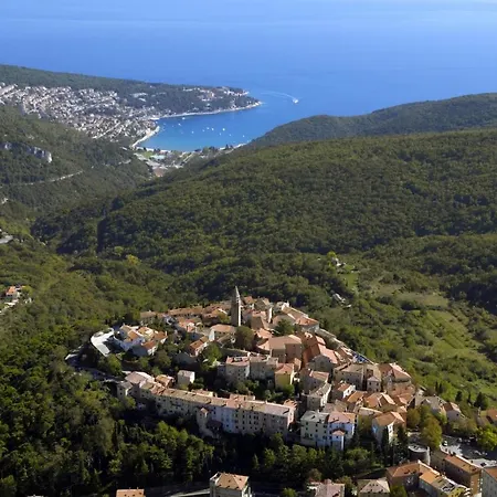 Studio In With Sea View, Balcony, Air Conditioning, Wi-fi Rabac
