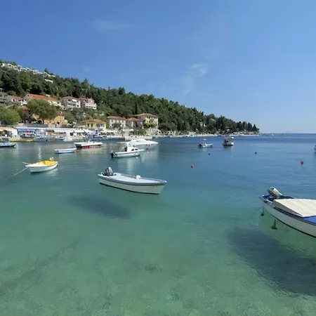 Studio In With Sea View, Balcony, Air Conditioning, Wi-fi * Rabac