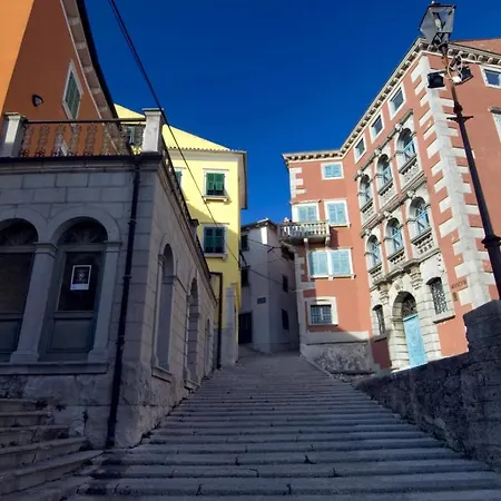 Appartamento Studio In With Sea View, Balcony, Air Conditioning, Wi-fi Rabac